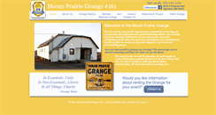 Desktop Screenshot of moranprairiegrange.org